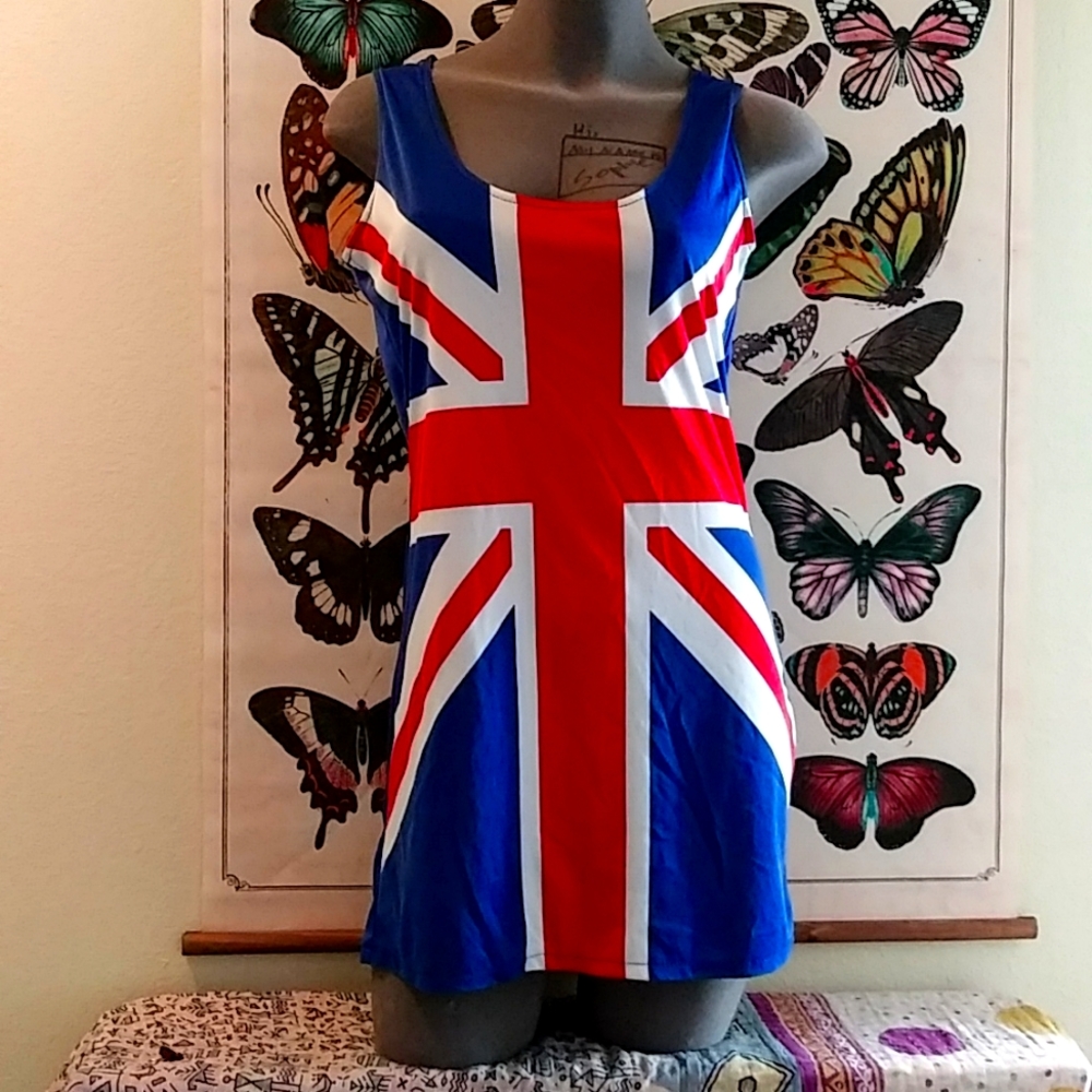 union jack ginger spice costume